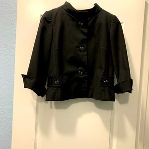 Etcetera Jackie Onassis Black Jacket